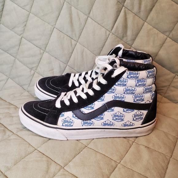 SUPREME X Vans X White Castle  sz 9 old school high tops - Picture 5 of 11